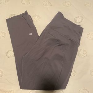 High rise Lululemon cropped leggings